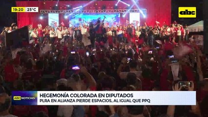Video: Hegemonía colorada en diputados