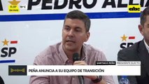 Video: Santi Peña presenta a su equipo de transición