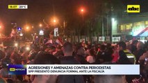 Video: Presentan denuncia por agresiones contra comunicadores