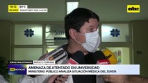 Universidad Americana: Ministerio Público analiza situación medica del joven