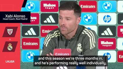 Alonso highlights Mbappe's leadership in tough spell