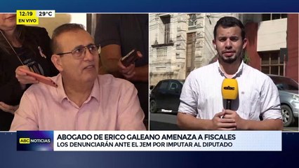 Video: Abogado de Erico Galeano amenaza a Fiscales