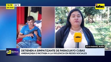 Video: Detienen a simpatizante de Paraguayo Cubas