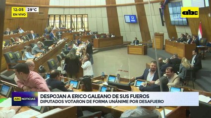 Video: Despojan a Erico Galeano de sus fueros