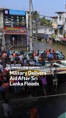 Military Delivers Aid After Sri Lanka Floods