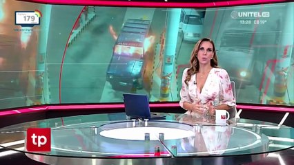 Incendio en auto: Uno de los niños quemados tiene lesiones en la cara, manos y tórax