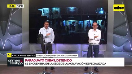 Video: Paraguayo Cubas, detenido