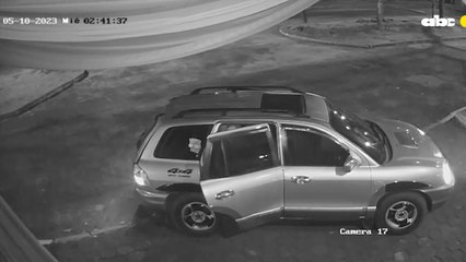 Así Llegó El Grupo Armado Para Robar Un Cajero En Ciudad Del Este