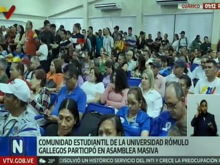 Guárico | Estudiantes y docentes de la Unerg debaten para elegir voceros constituyentes