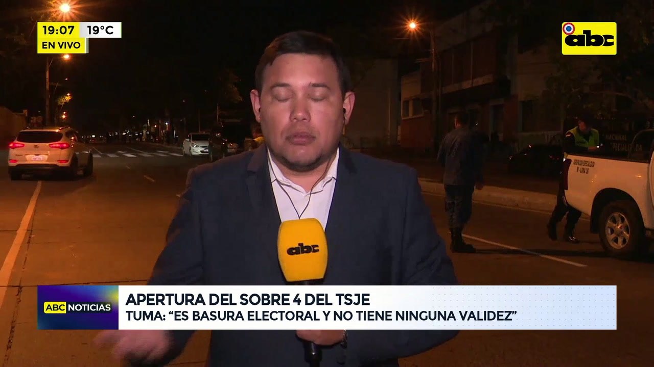 Tuma: ‘’Es basura electoral y no tiene ninguna validez’'