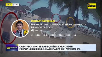 Caso Pecci: No se sabe quién dio la orden