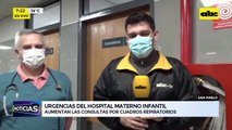 Video: Aumentan consultas por cuadros respiratorios