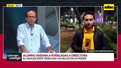 Video: Estudiante que habría asesinado a directora tenía dos cuchillos en su poder