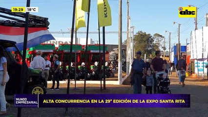 Video: Alta concurrencia en la 29ª edición de la Expo Santa Rita