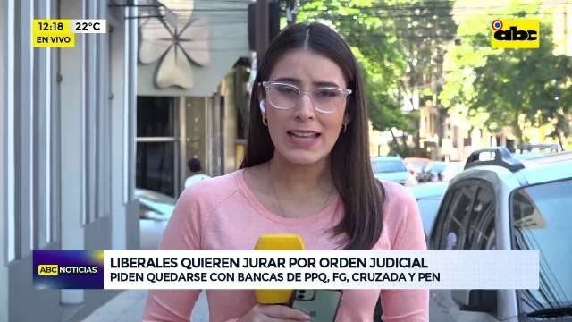 Video: Liberales quieren jurar por Orden Judicial