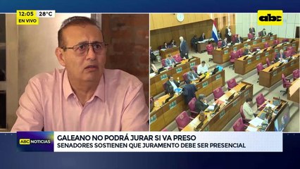 Video: Erico Galeano no podrá jurar si va preso