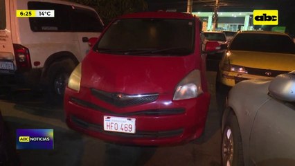 Video: Recuperan vehículo denunciado como robado