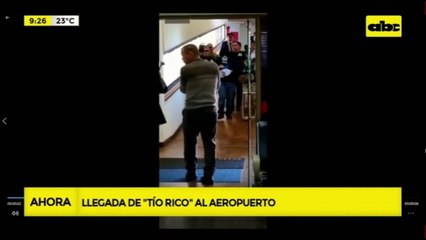 Video: “Tío Rico” ya está en el Paraguay