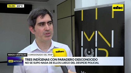 Video: Tres indígenas con paradero desconocido