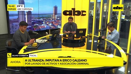 A Ultranza: Imputan al diputado Erico Galeano
