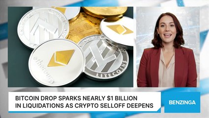 Bitcoin Drop Sparks Nearly $1 Billion In Liquidations As Crypto Selloff Deepens