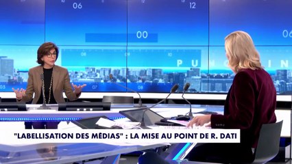 Labellisation des médias : «Le président de la République n'a jamais dit que nous allions créer un label d'Etat», assure Rachida Dati