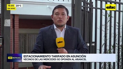 Video: Vecinos de las Mercedes se oponen al estacionamiento tarifado