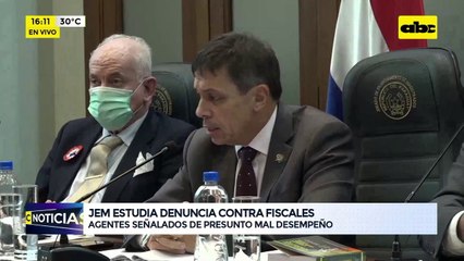 Video: JEM estudia denuncia contra fiscales