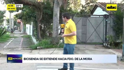 Video: Bicisenda se extiende hacia Fernando de la Mora