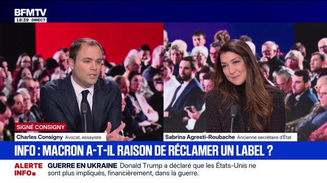 Marschall Truchot : Label, Macron veut maîtriser l'information (Le Pen) - 02/12