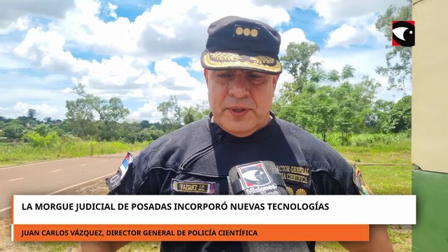 JUAN CARLOS VÁZQUEZ, DIRECTOR GENERAL DE POLICÍA CIENTÍFICA