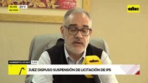 Video: Juez suspende licitación para lavado y planchado en IPS