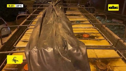 Video: Incautaron 10.000 litros de combustible aparentemente de contrabando tras operativo