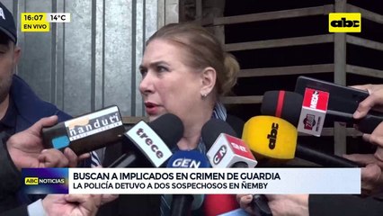 Video: Detienen en Ñemby a dos presuntos miembros de la banda que asesinó al guardia de seguridad