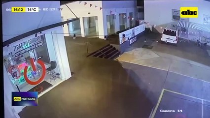 Video: Difunden circuito cerrado del asesinato del guardia de seguridad asesinado en Villa Morra