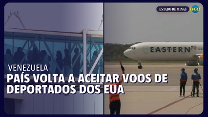 Voos de deportação de migrantes dos EUA voltam a acontecer na Venezuela
