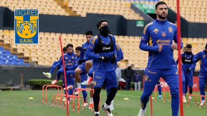 Tigres tiene último entrenamiento previo al encuentro con Cruz Azul en las semifinales