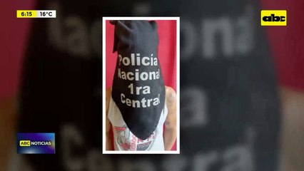 Video: Robó caños de una avenida en San Lorenzo