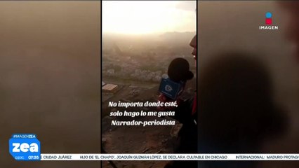 Cliver Huamán conocido como “Pol Deportes” narra partido para TikTok