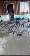 Cuatro Detenidos Y Varias Armas Incautadas En Allanamiento A Propiedad Invadida En Alto Paraguay