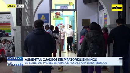 Video: Aumentan cuadros respiratorios en niños