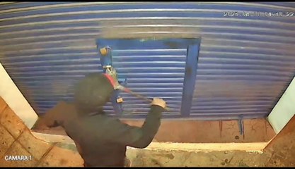 Así Rompían Candados Para Robar Celulares De Tiendas En Diferentes Ciudadades