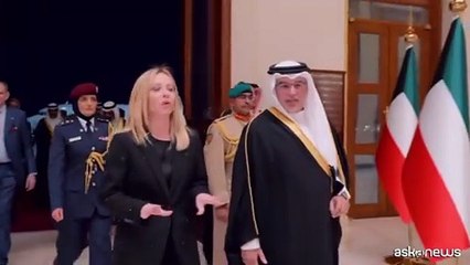 Meloni arriva in Bahrein, in programma la cena con il re Al Khalifa