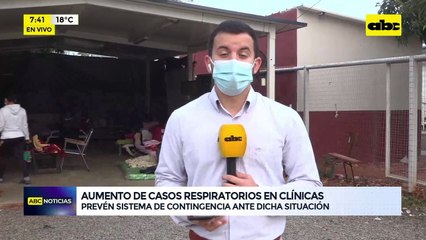 Video: Aumento de casos respiratorios en Clínicas