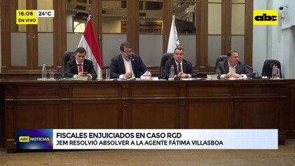 Fiscales enjuiciados en Caso RGD: JEM absuelve a Fátima Villasboa y a Silvio Alegre