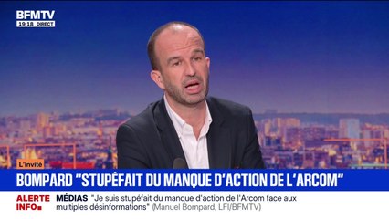 Manuel Bompard (LFI): "L'Arcom fait parfois preuve d'un manque de courage pour imposer le respect d'un certain nombre de règles"