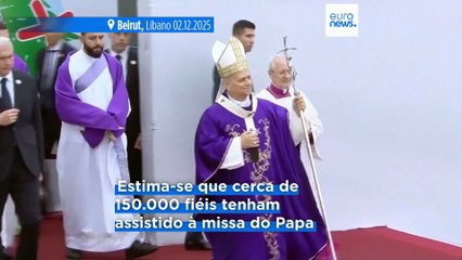 Papa apela ao "dom divino da paz" num encontro com os líderes cristãos e muçulmanos do Líbano