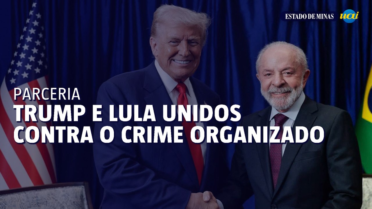 Trump e Lula prometem cooperação contra o crime organizado