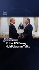 Putin, US Envoy Hold Ukraine Talks