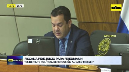 Caso merienda escolar: Fiscalía pide juicio para Friedmann